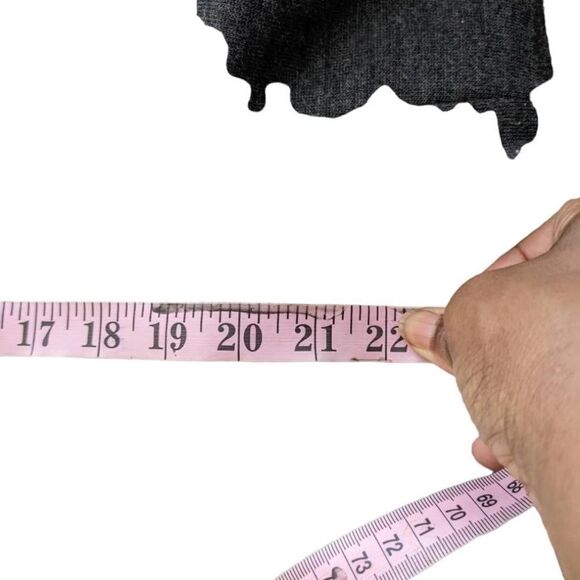 ParkHurst coat womens medium gray button down oversized business career academia - Picture 13 of 13